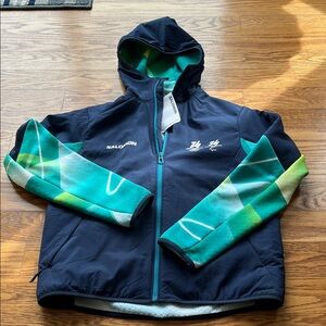 Salomon Milano-Cortina Olympics uniform. Light Jacket with hood. Brand new.